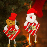 Enfeite de Natal Pendente Meia Decoração Para Árvore