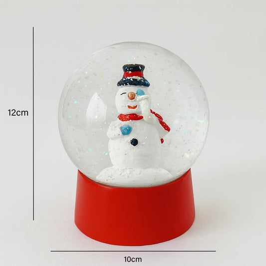 Globo De Neve Enfeite De Natal 12cm Decoração Natalina