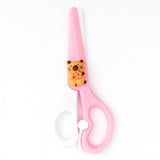 Tesoura Escolar Infantil Capivara 13cm Papelaria Fofa