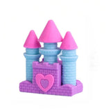 Borracha Escolar 3D Castelo de Princesa Papelaria Fofa