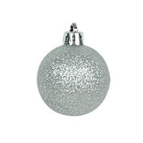 Bola Natal Nº6 Prata Com 9