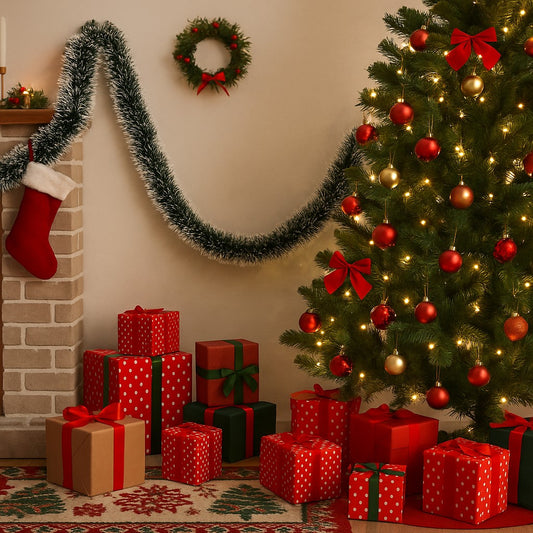 Festão Nevado 13Cm - 2m