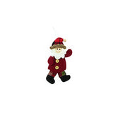 Enfeite Natal Bonecos Papai Noel Boneco de neve 18cm