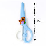 Tesoura Escolar Infantil Capivara 13cm Papelaria Fofa