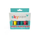 Cola Colorida Com 6 Cores SkyPaper