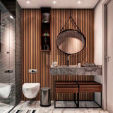 Papel De Parede Madeira Autoadesivo 5 Metros Para Sala Quarto Cozinha