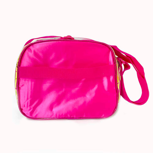 Lancheira Infantil Térmica Donuts Holográfica Original Clio