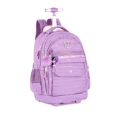 Mochila Escolar De Rodinha Rebecca Bonbon Stars Original Clio