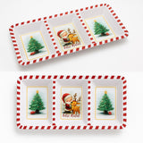 Anúncio Kit Bandeja Petisqueira De Natal Melamina Decoração Casa