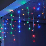 Anúncio Cascata De Natal 100/200/400 Leds Até 10 Metros Com 8 Funções 127v Decoração Festas