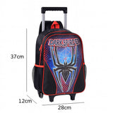 Mochila Escolar Infantil De Rodinha Dark Spider Clio