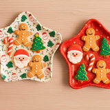 Bandeja De Natal Estrela 32cm