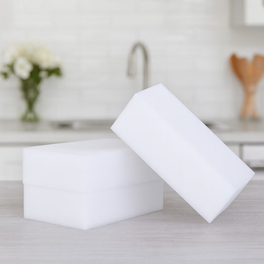 Kit Esponja Mágica Multiuso Com 9 Unidades Limpeza Para Casa