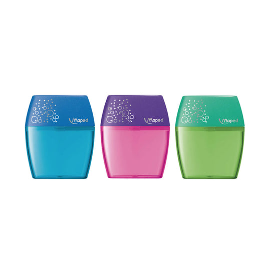 Apontador 2 Furos Shaker Com Depósito Maped