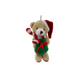 Enfeite De Natal Pendente Ursinho Natalino