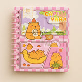 Mini Caderneta Para Anotações Capivara Papelaria Fofa