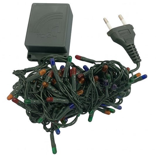 Pisca-Pisca 100L Led Arroz Colorido 127V