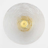 Fruteira De Mesa Decorativa Facile 30cm Com Base Dourada