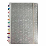 Caderno De Disco Holográfico Grande Coração