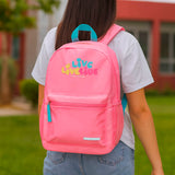 Mochila Escolar Live Free Yourself Clio