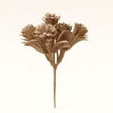 Anúncio Enfeite De Natal Galho Artificial Com Glitter Para Decorações E Ornamentos