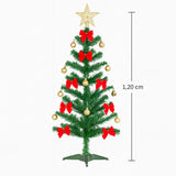 Anúncio Kit Árvore De Natal Verde 90cm/1,20m + Enfeites Para Decoração 30 peças