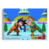 Caderno De Desenho E Cartografia Dragon Ball 60F Sd
