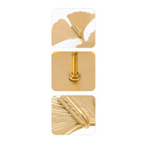 Kit Porta Joias Decorativo Metal Folha Com 4 Peças