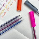 Kit Caneta Gel Com Glitter Rebecca Bonbon Com 6 SkyPaper