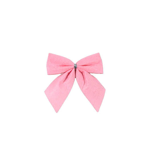 Laço de Natal Rosa 5,5 cm com 12