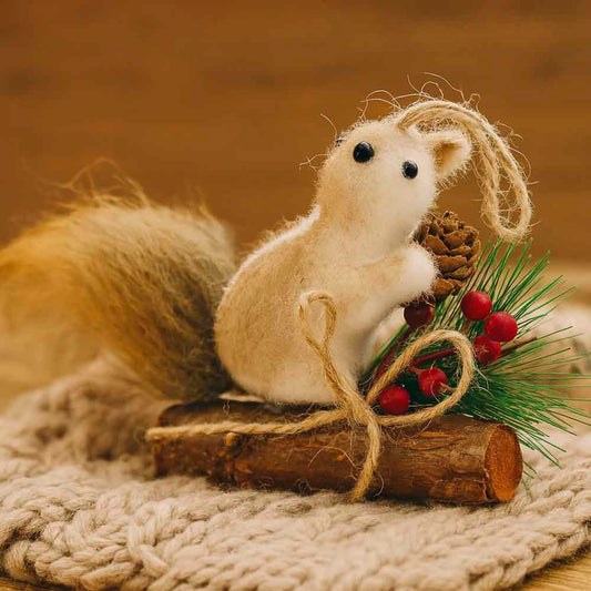 Pendente Decorativo De Natal Esquilo