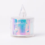 Enfeite De Natal Vela De Led Furta-cor Com Bateria Para Decoração