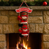 Enfeite De Porta Guirlanda De Natal Pendente Papai Noel/Boneco De Neve  Decoração Casa