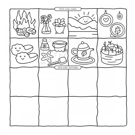 Livro De Colorir Cozy Capibaras