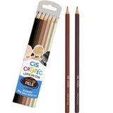 Lápis De Cor Com 6 Cores Tons De Pele Sertic