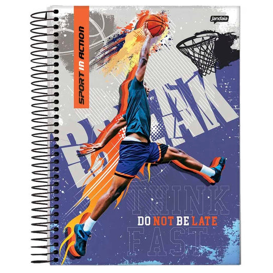 Caderno Universitário Sport 15 Matérias Jandaia