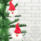 Anúncio Enfeite De Natal Papai Noel Pendente Feltro Decoração de Árvore