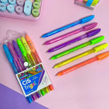Kit Caneta Trigel Pastel Com 6 Cores Sertic