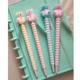 Lapiseira Divertida Ursinho 0.7mm Papelaria Fofa