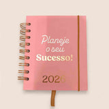 Agenda 2026 Motivacional Pequena Espiral Capa Dura 336 Páginas