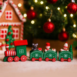 Enfeite De Natal Trenzinho MDF 19cm Decoração Casa