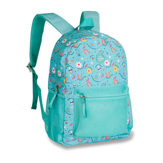 Mochila Escolar Girls Flower Feminina Clio