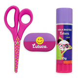 Anúncio Kit Escolar Tesoura+Cola+Borracha Rebecca Bonbon / Luluca