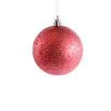 Anúncio Bola De Natal Clássica Glitter, Fosca, Lisa Pequena/Média/Grande