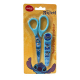 Tesoura Escolar Stitch Com Capa Protetora Molin