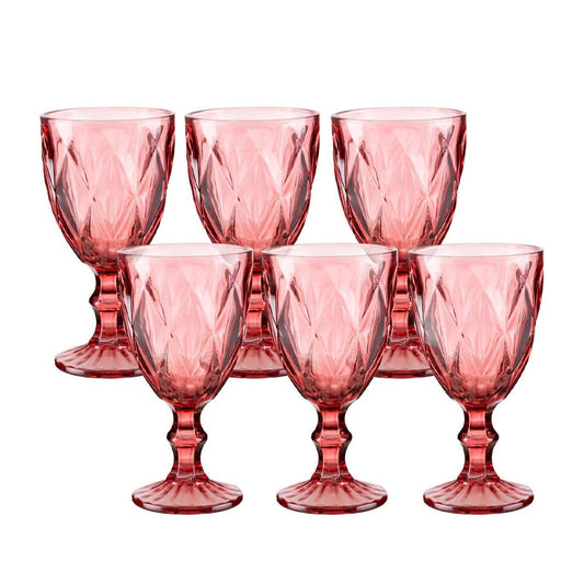 Conjunto De Taças Diamante 330ml 6 Peças