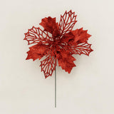 Anúncio Enfeite De Natal Galho Artificial Com Glitter Para Decorações E Ornamentos