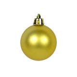 Bola Natal Nº8 Ouro Com 6