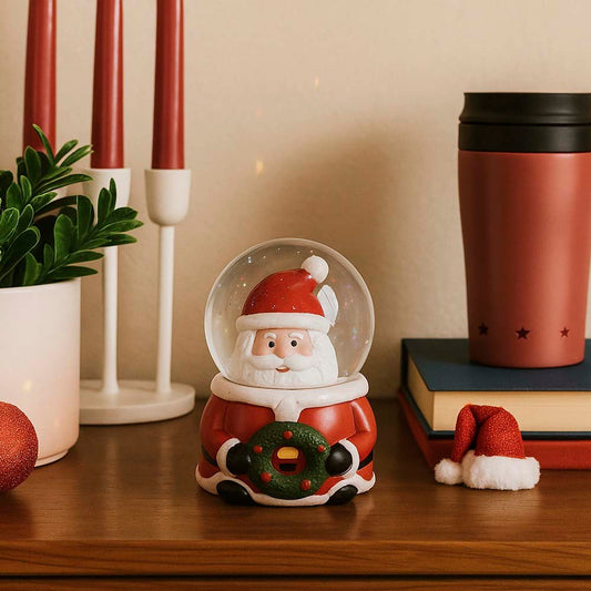 Enfeite Natalino Globo de Neve 7cm