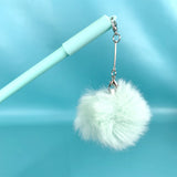 Caneta Com Chaveiro Pompom 0.7